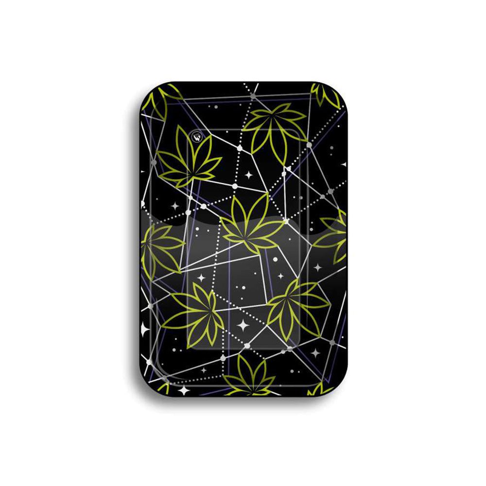 Metal Rolling Tray Space Weed - 7SMART