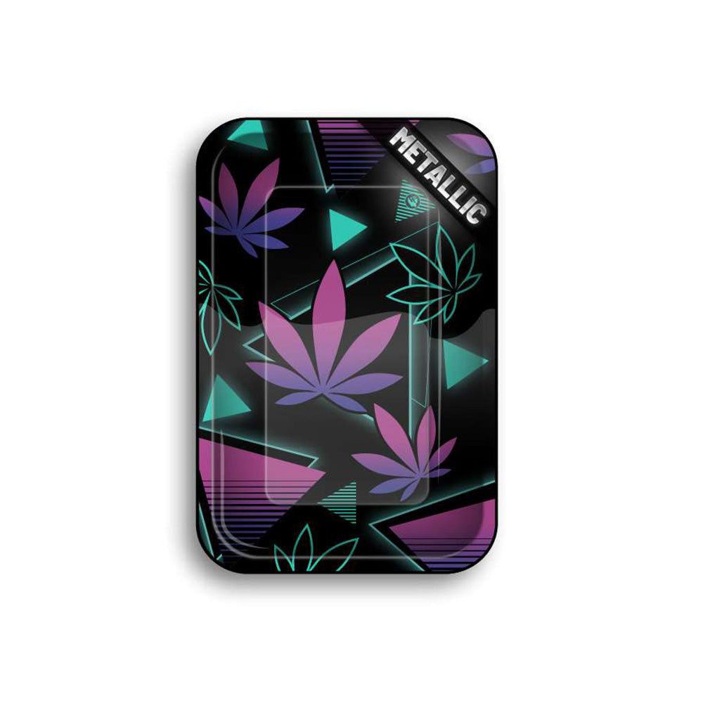 Metal Rolling Tray Leaves - 7SMART