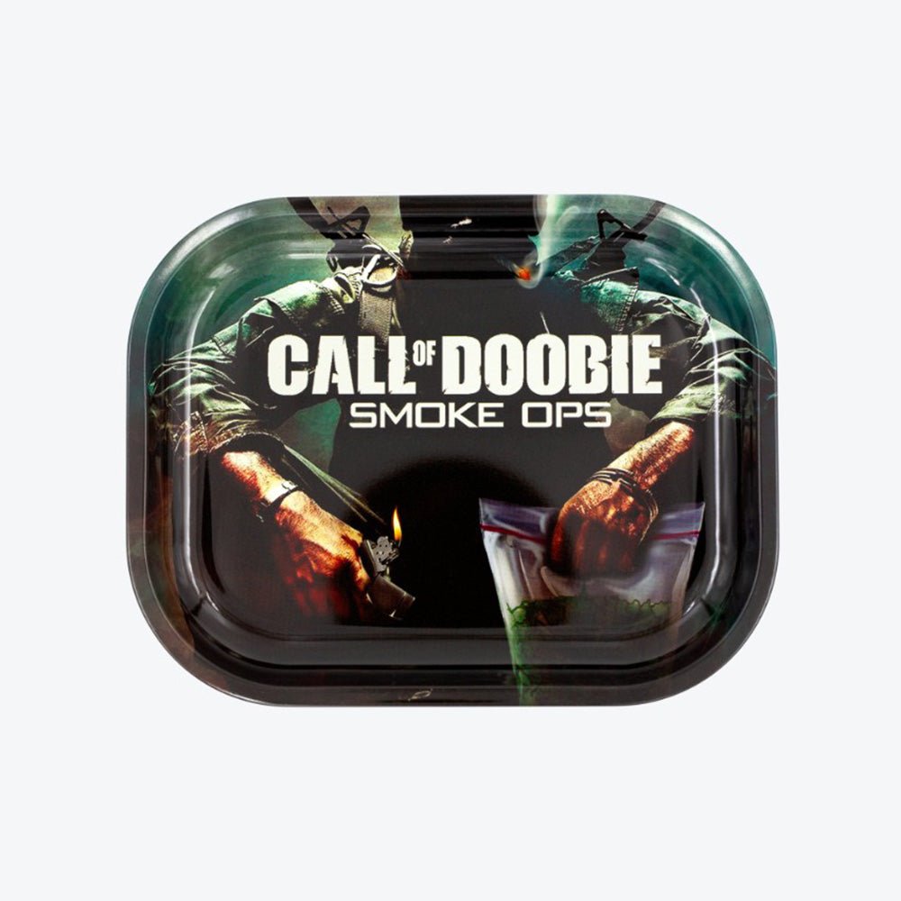 Metal Rolling Tray - Call of Doobie - 7SMART
