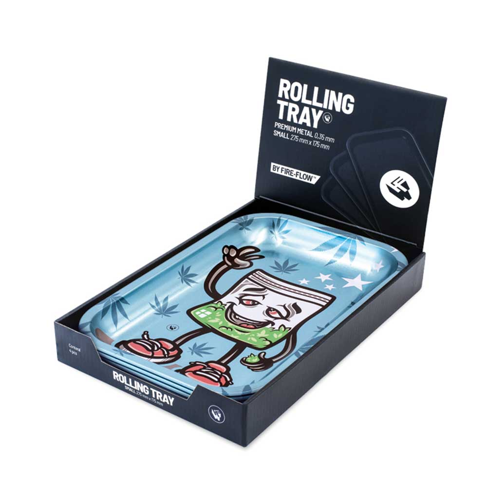 FIRE - FLOW™ Rolling Tray – 420 Characters - 7SMART