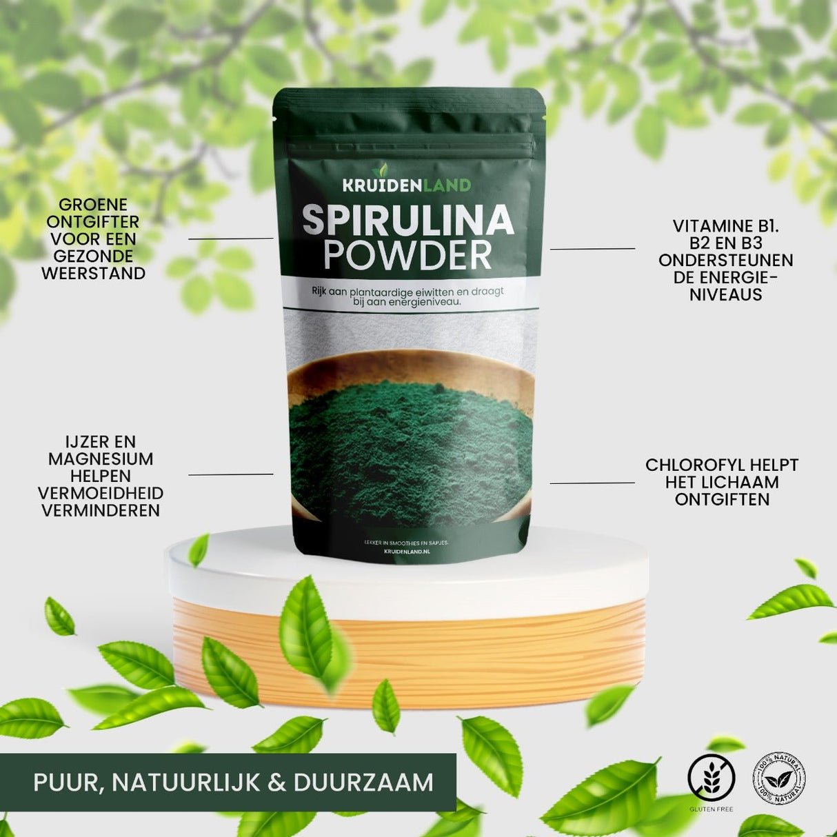 Spirulina Poeder 250 gram - 7SMART
