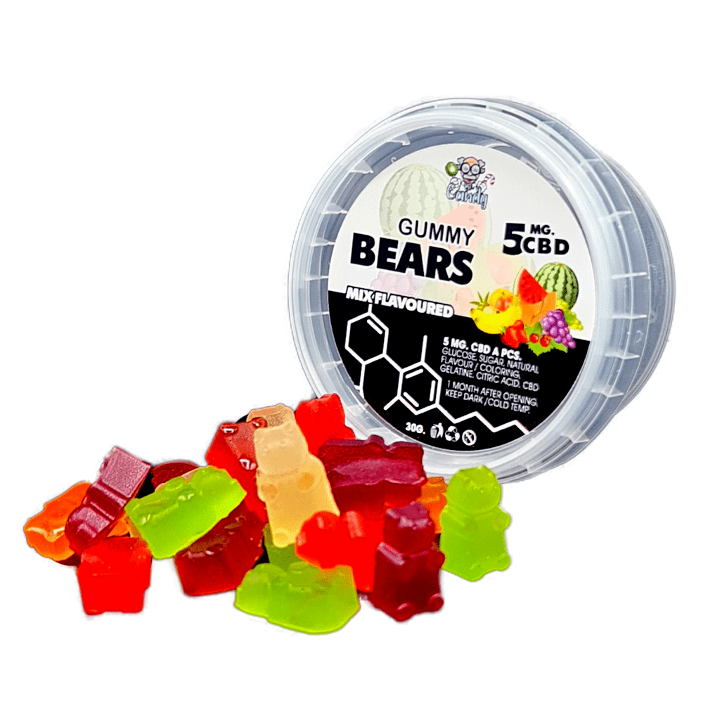 CBD Gummy Bears mix 5 mg - 7SMART