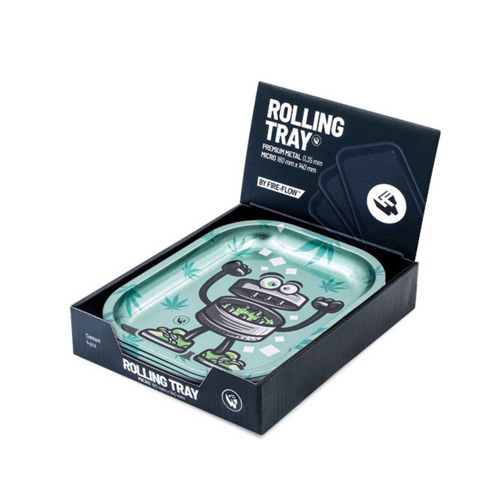 FIRE - FLOW™ Rolling Tray – 420 Characters 3/4 - 7SMART