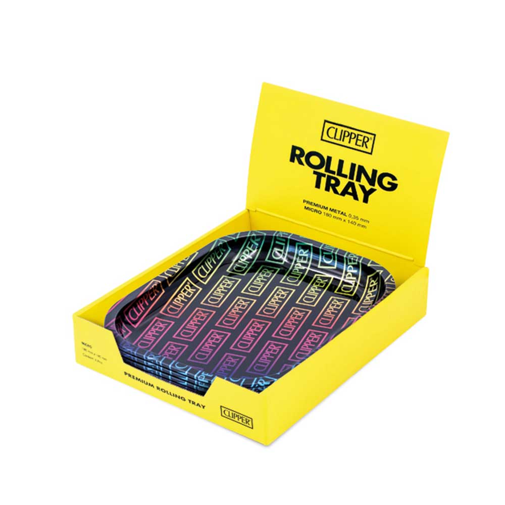 FIRE - FLOW™ Rolling Tray – Clipper Gradient (140x180mm) - 7SMART