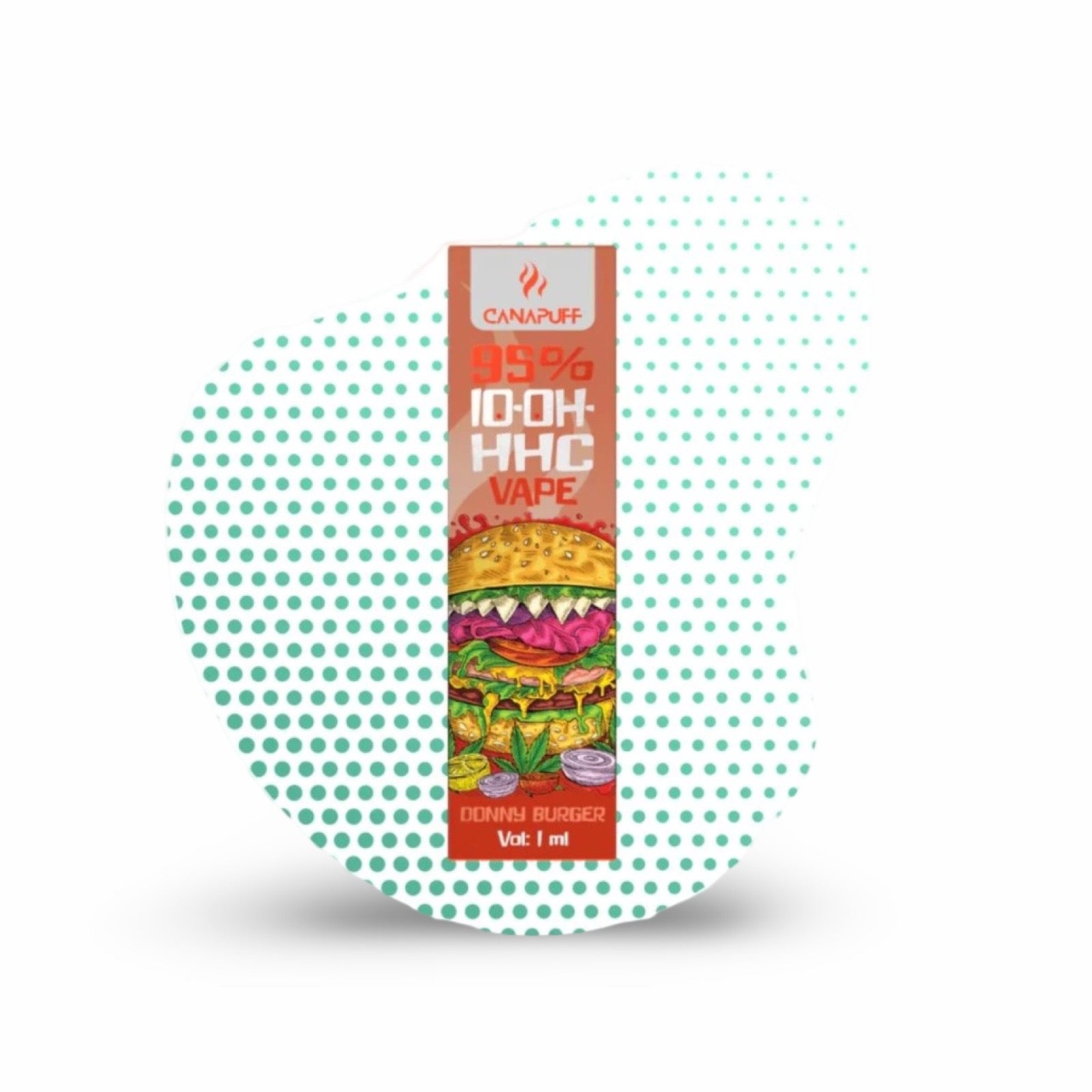 10 - OH - HHC Disposable vape – Canapuff - 1ml - Diverse Soorten - 7SMART