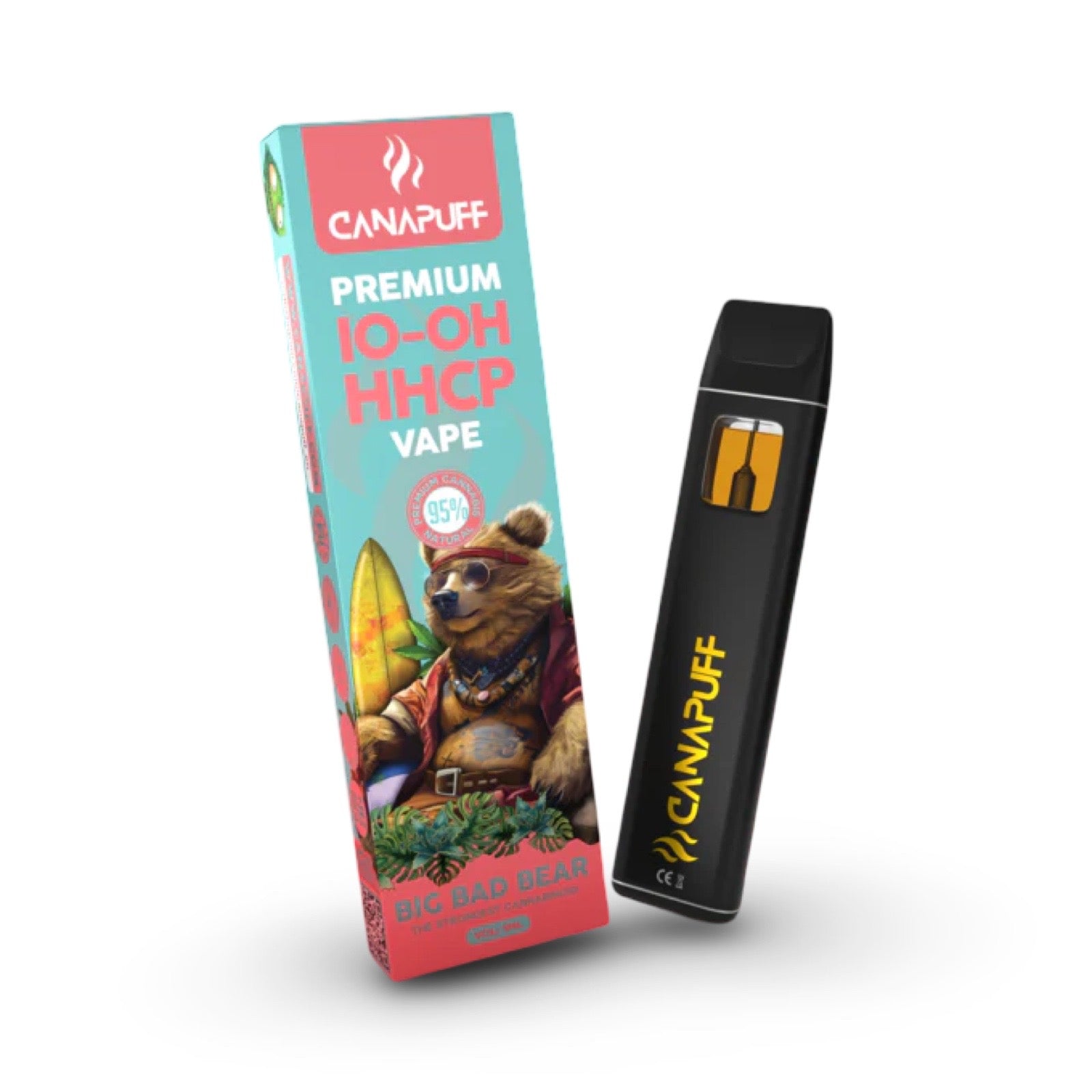 CanaPuff 10 - OH - HHCP Vape 1 ML – 950 mg Meerdere Soorten - 7SMART