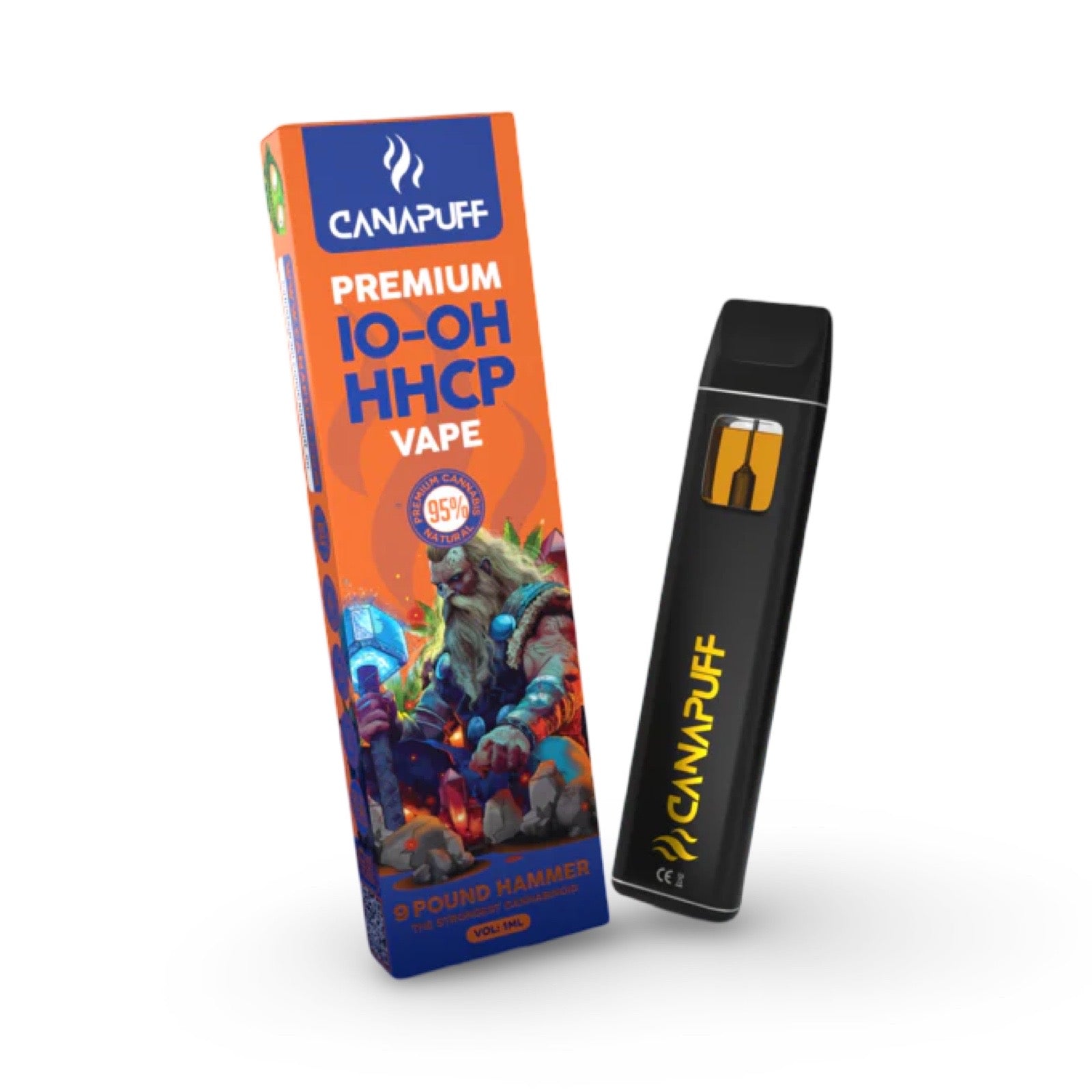 CanaPuff 10 - OH - HHCP Vape 1 ML – 950 mg Meerdere Soorten - 7SMART