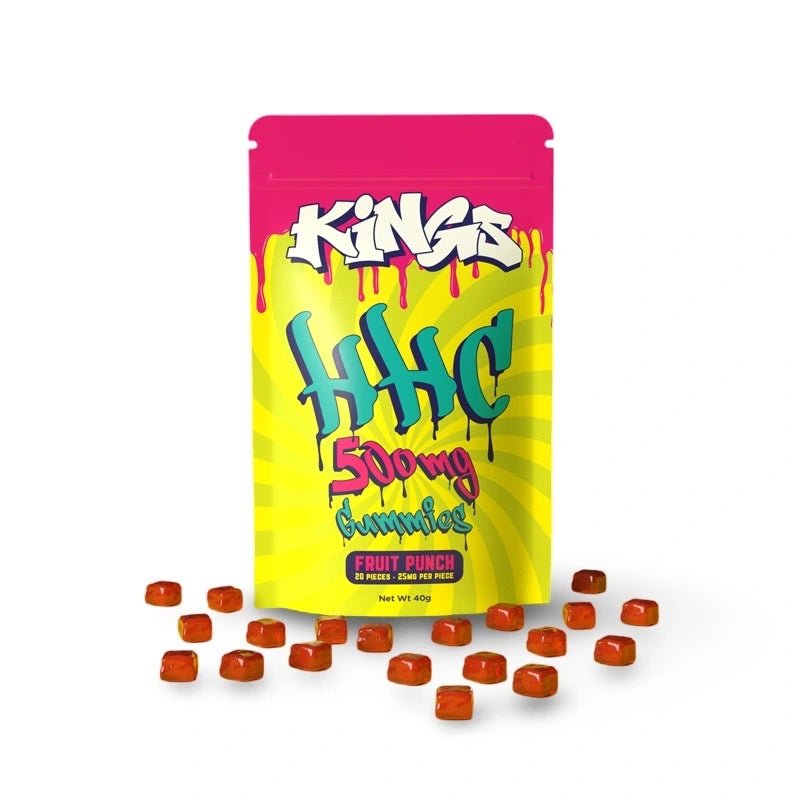 KINGS HHC Gummies Fruitpunch 500mg - 7SMART