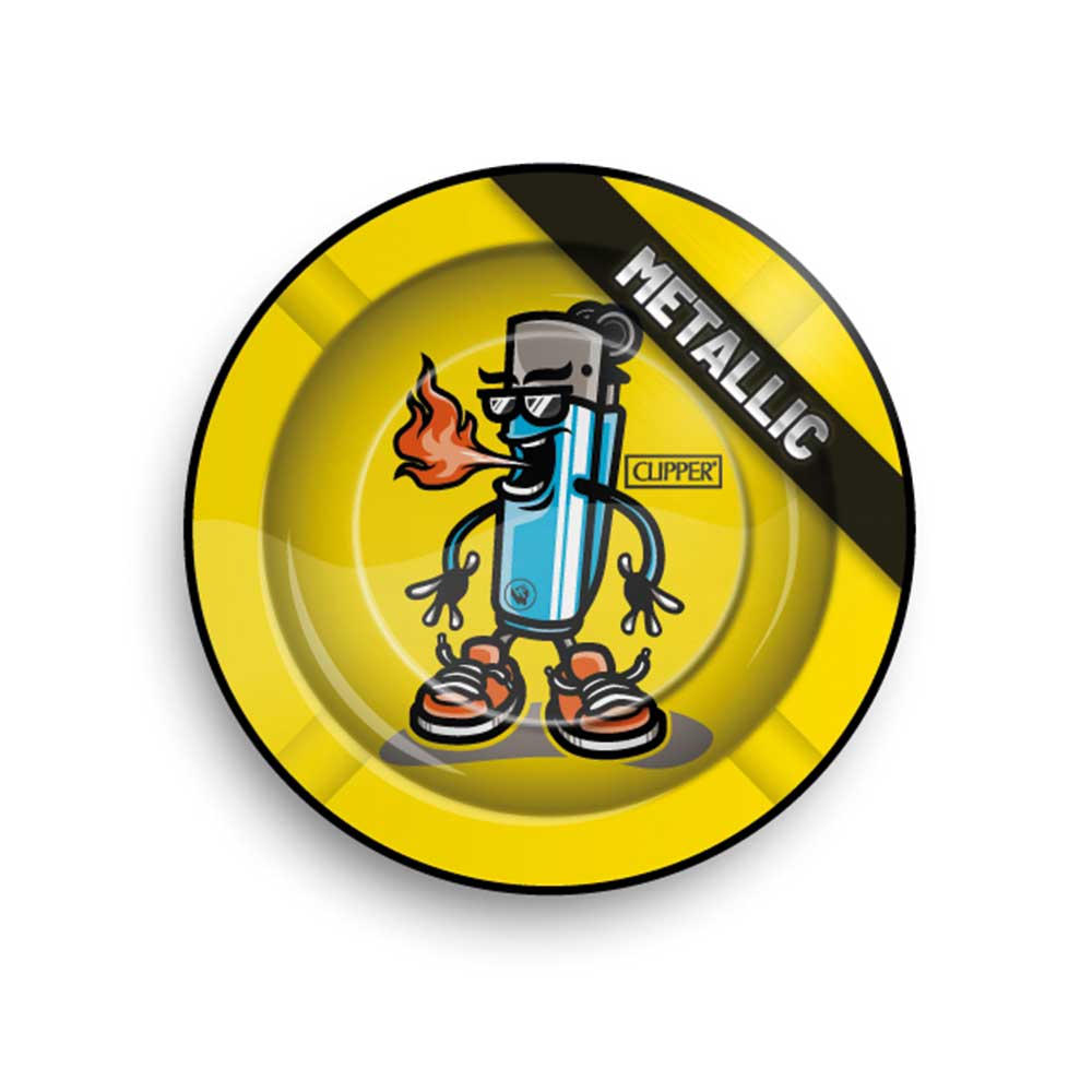 Asbak Metaal Clipper Metallic (135mm) - 7SMART
