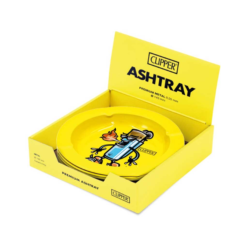 Asbak Metaal Clipper Metallic (135mm) - 7SMART