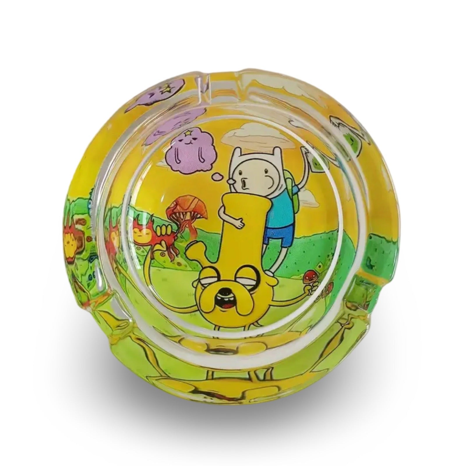 Glazen Asbak 3 Designs 85mm - 7SMART