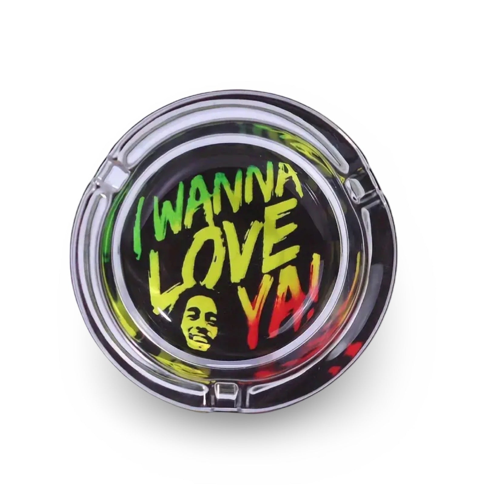 Glazen Asbak 3 Designs 85mm - 7SMART