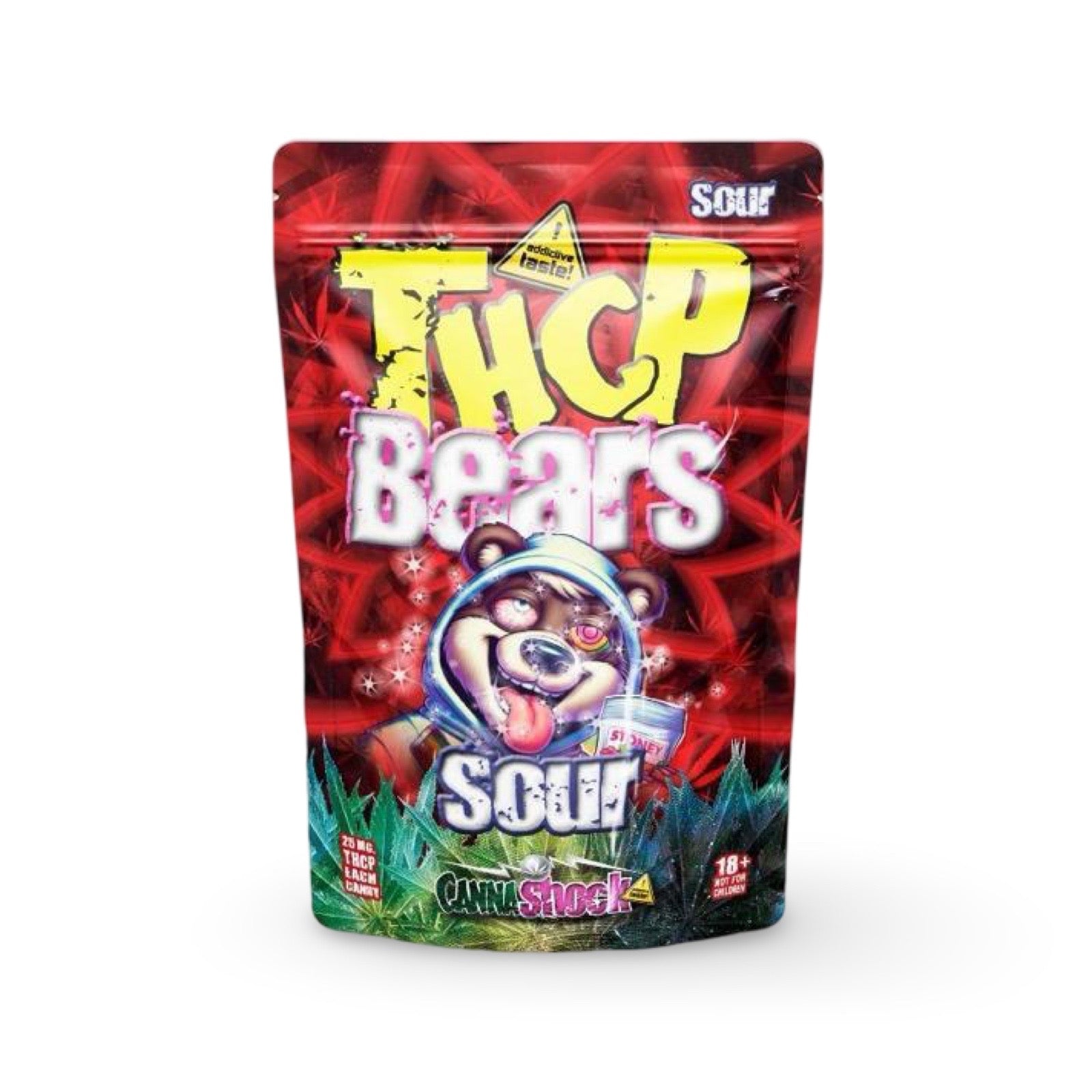 CANNASHOCK THCp Sour Gummy Bears 125mg - 7SMART