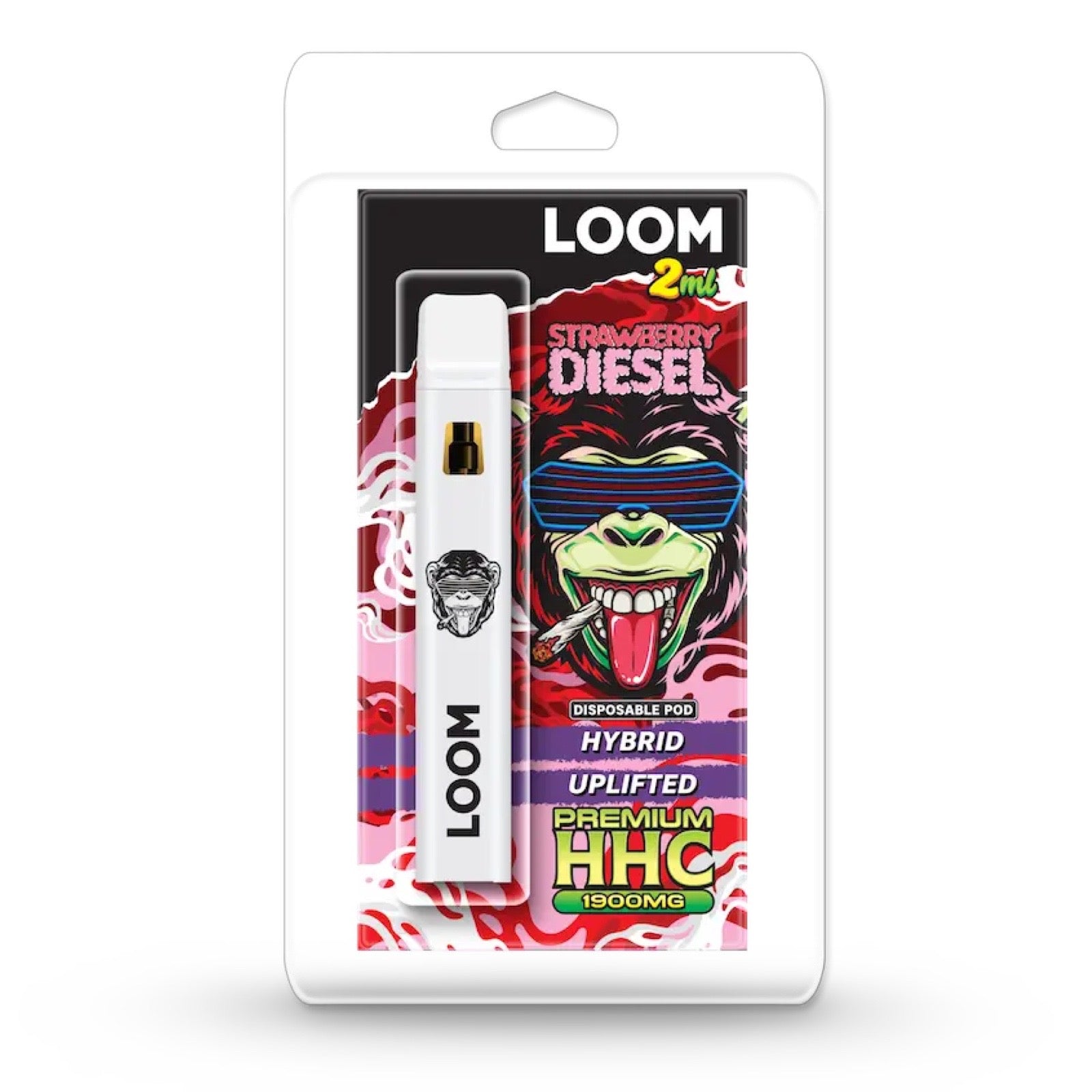 ACAN LOOM HHC Vape – 2ML | Strawberry Diesel - 7SMART