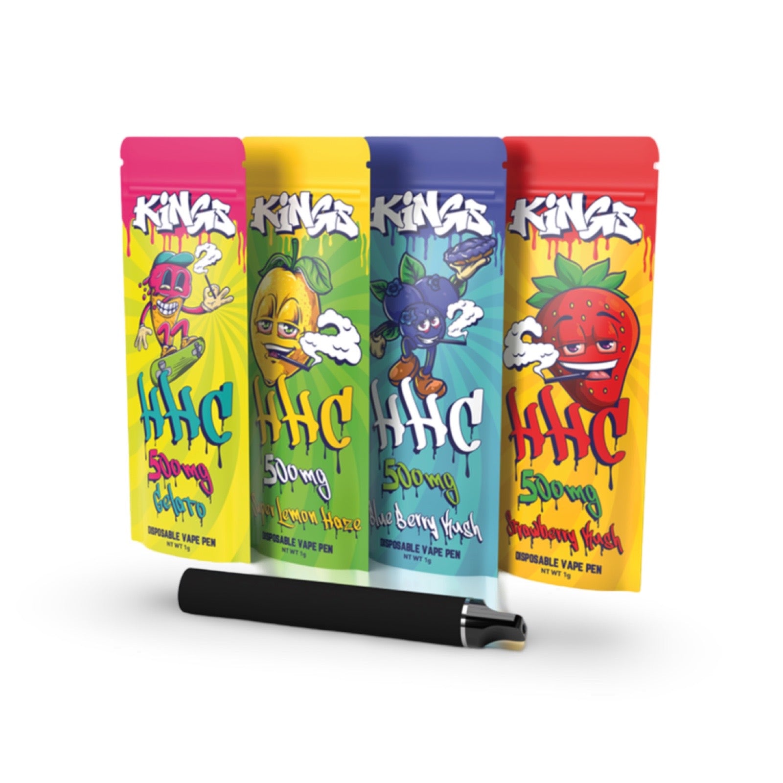 KINGS HHC Vape - 1ML | Meerdere Soorten - 7SMART