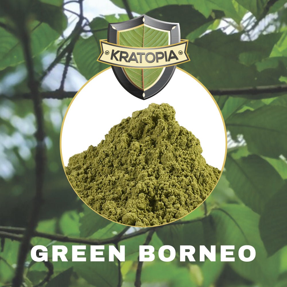 Green Borneo Kratom - 50 gram - 7SMART