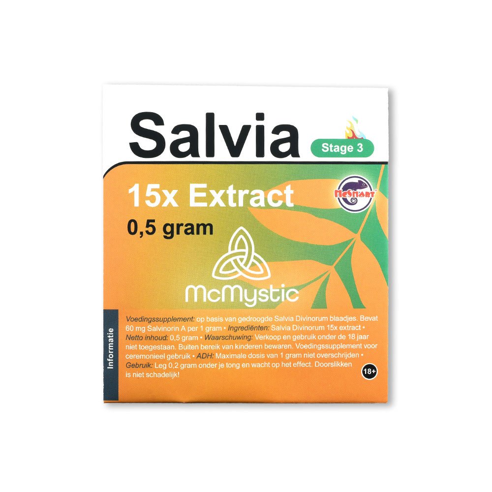 Salvia Mystic 15X Extract - 0,5 gram - 7SMART