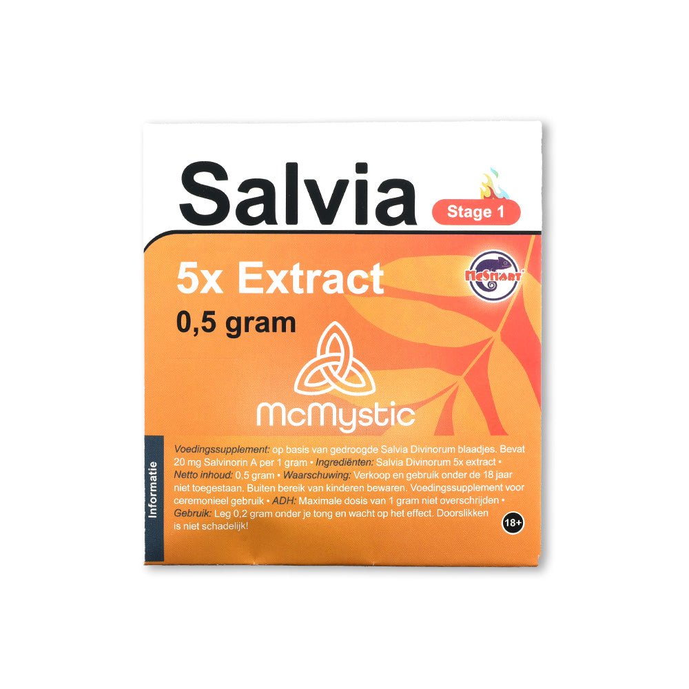 Salvia Mystic 5X Extract - 0,5 gram - 7SMART