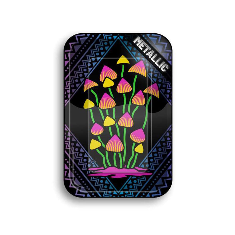 Metal Rolling Tray Shrooms - 7SMART