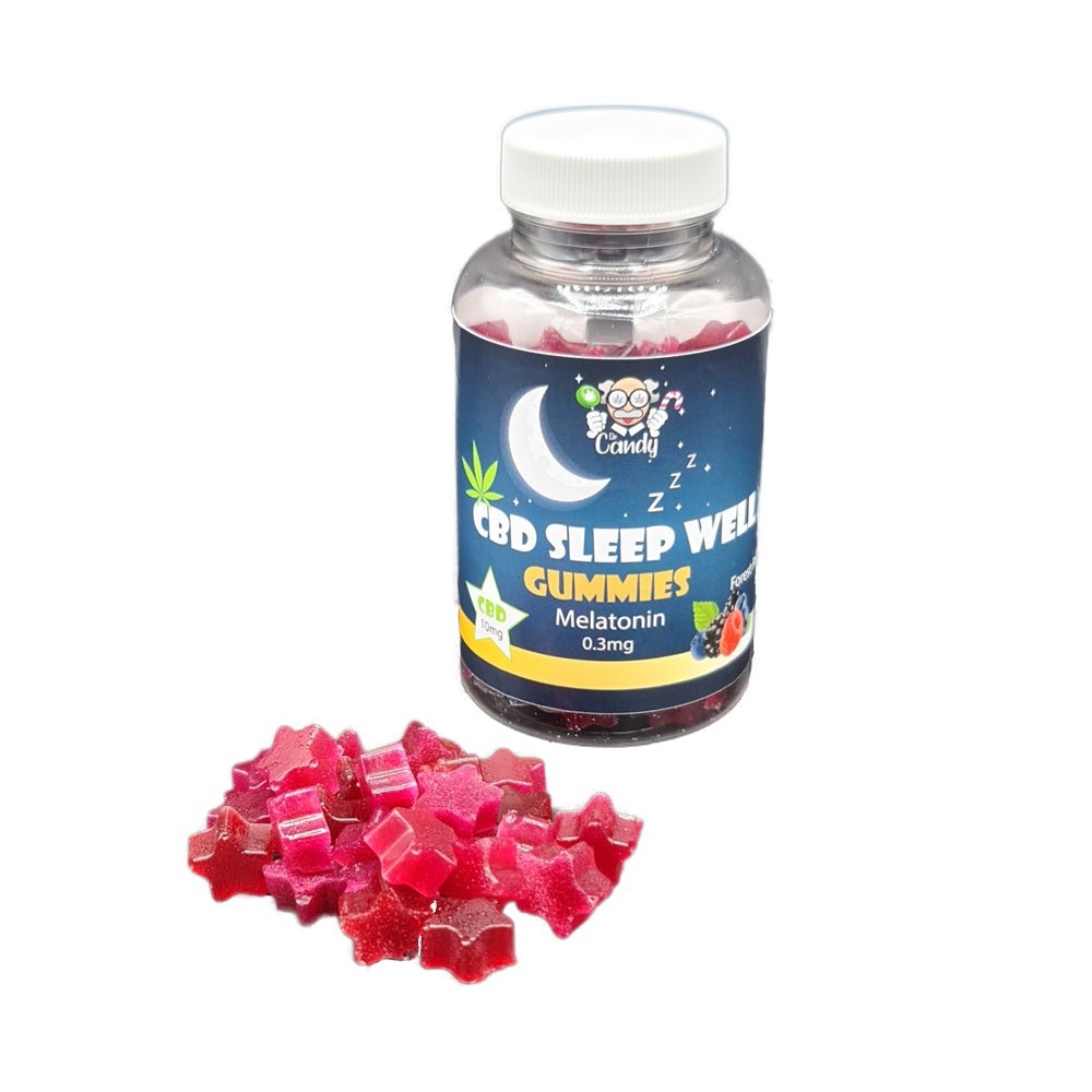 CBD Sleep Well Gummies 10mg - 100g - 7SMART