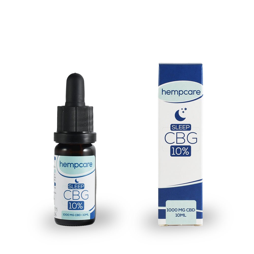 HempCare Sleep 10 procent CBD Olie - 10 ml - 7SMART