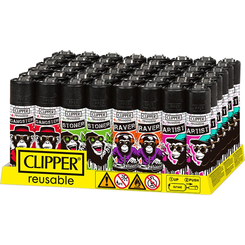 Clipper Aansteker Urban Chimps - 7SMART