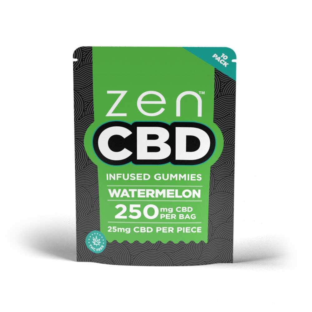 ZenCBD Watermelon Gummies - 250mg Per Zakje - 7SMART