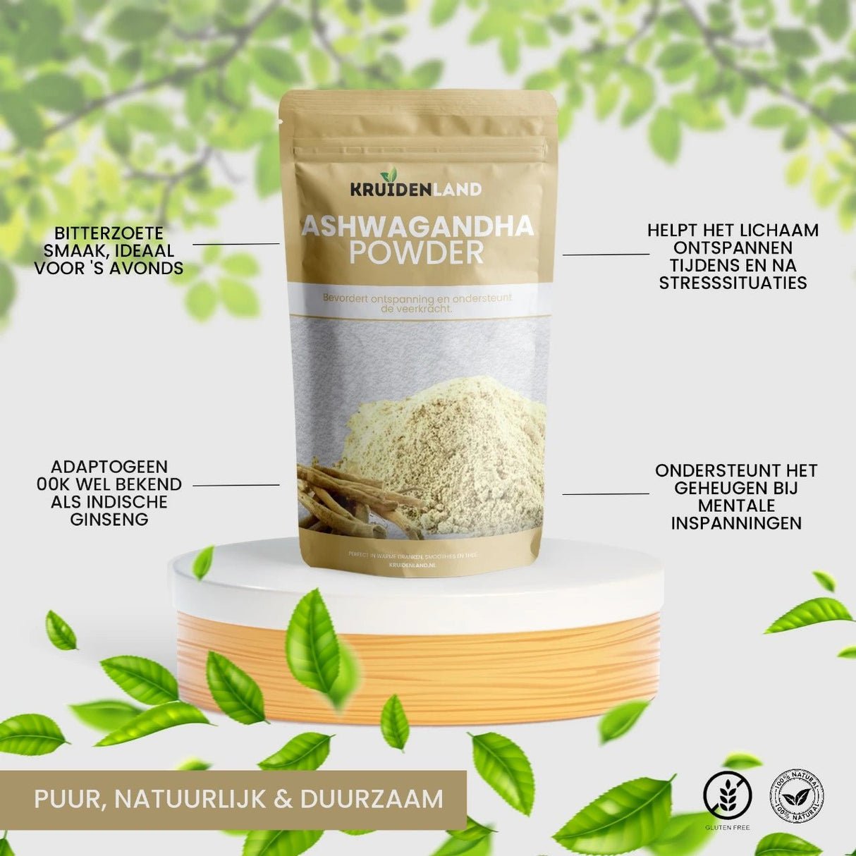 Ashwaganda Poeder 250gr - 7SMART