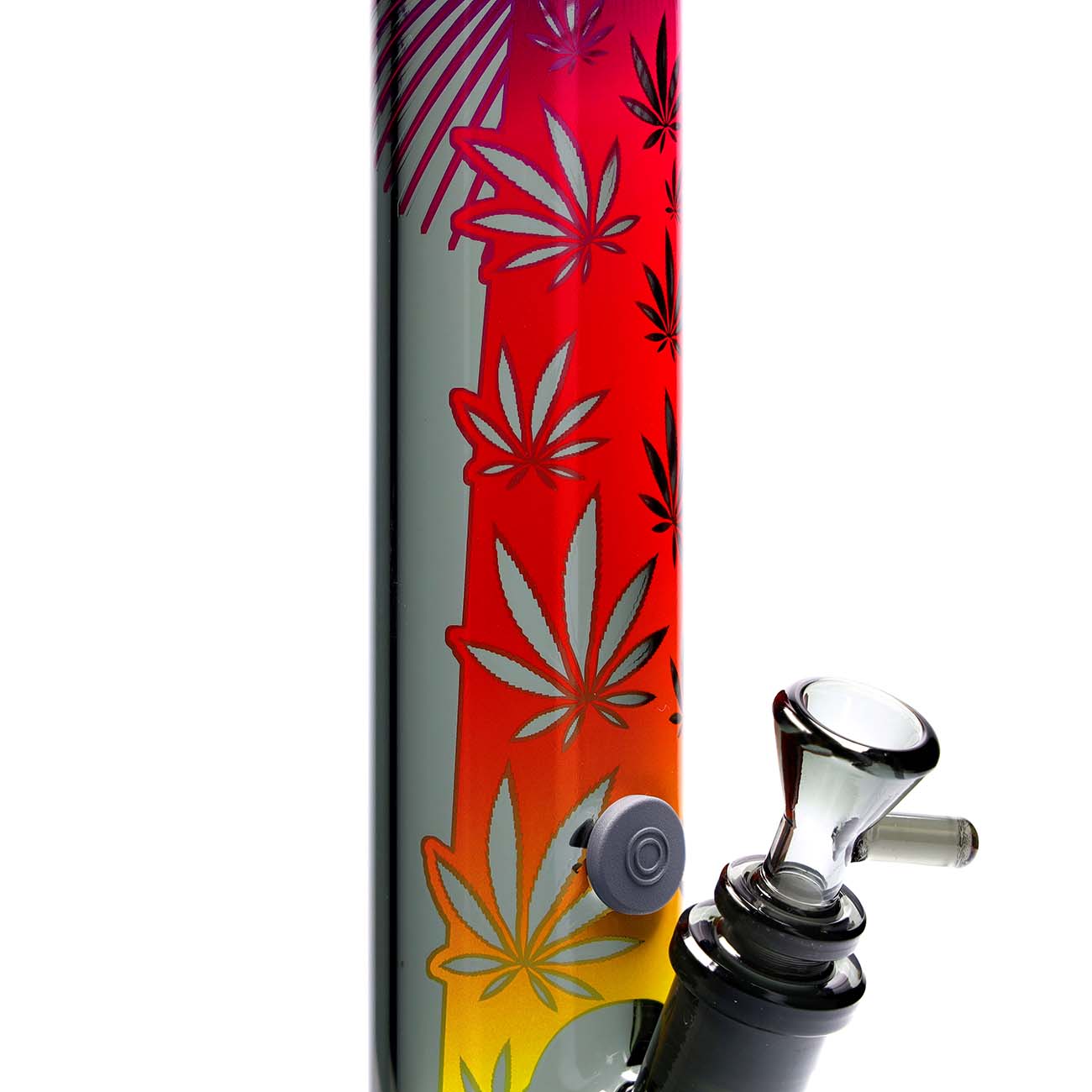 FIRE - FLOW™ X Black Leaf Bong UFO GRADIENT - 7SMART