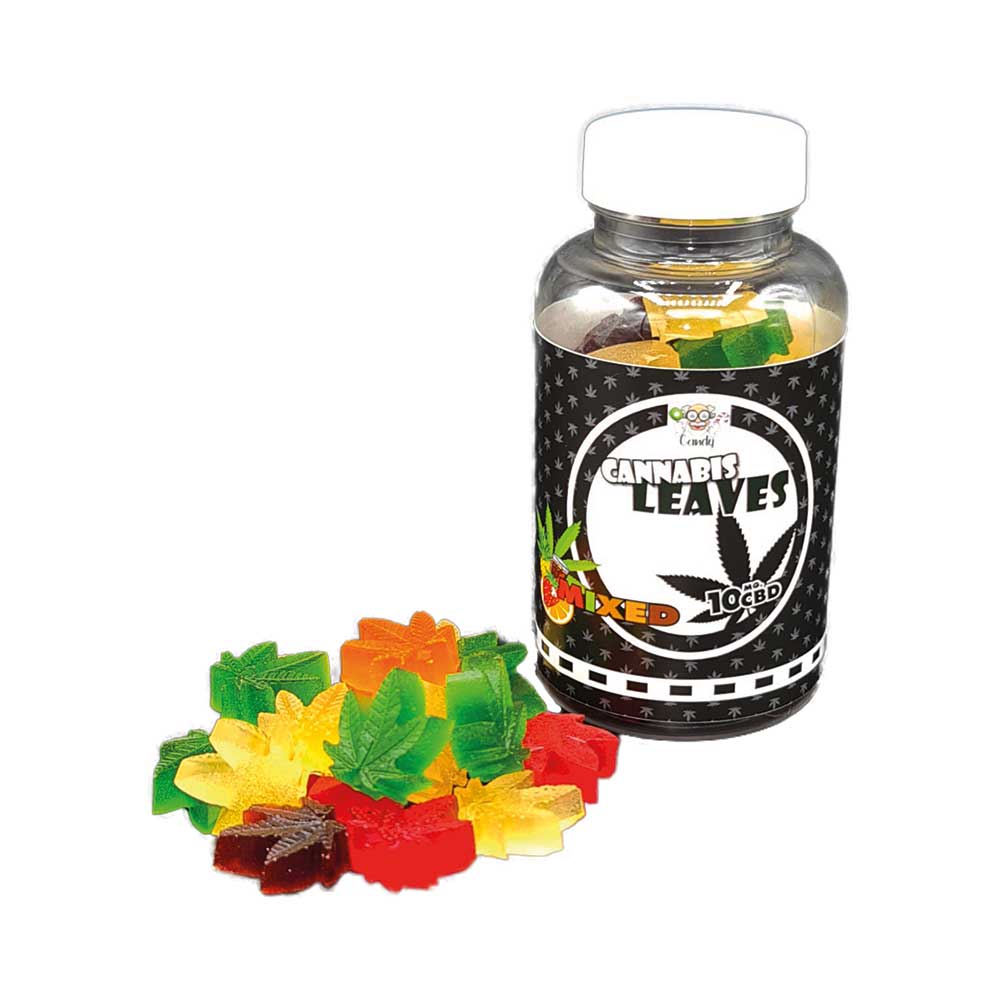 CBD Cannabis Leaves Mix 10mg - 90gr - 7SMART