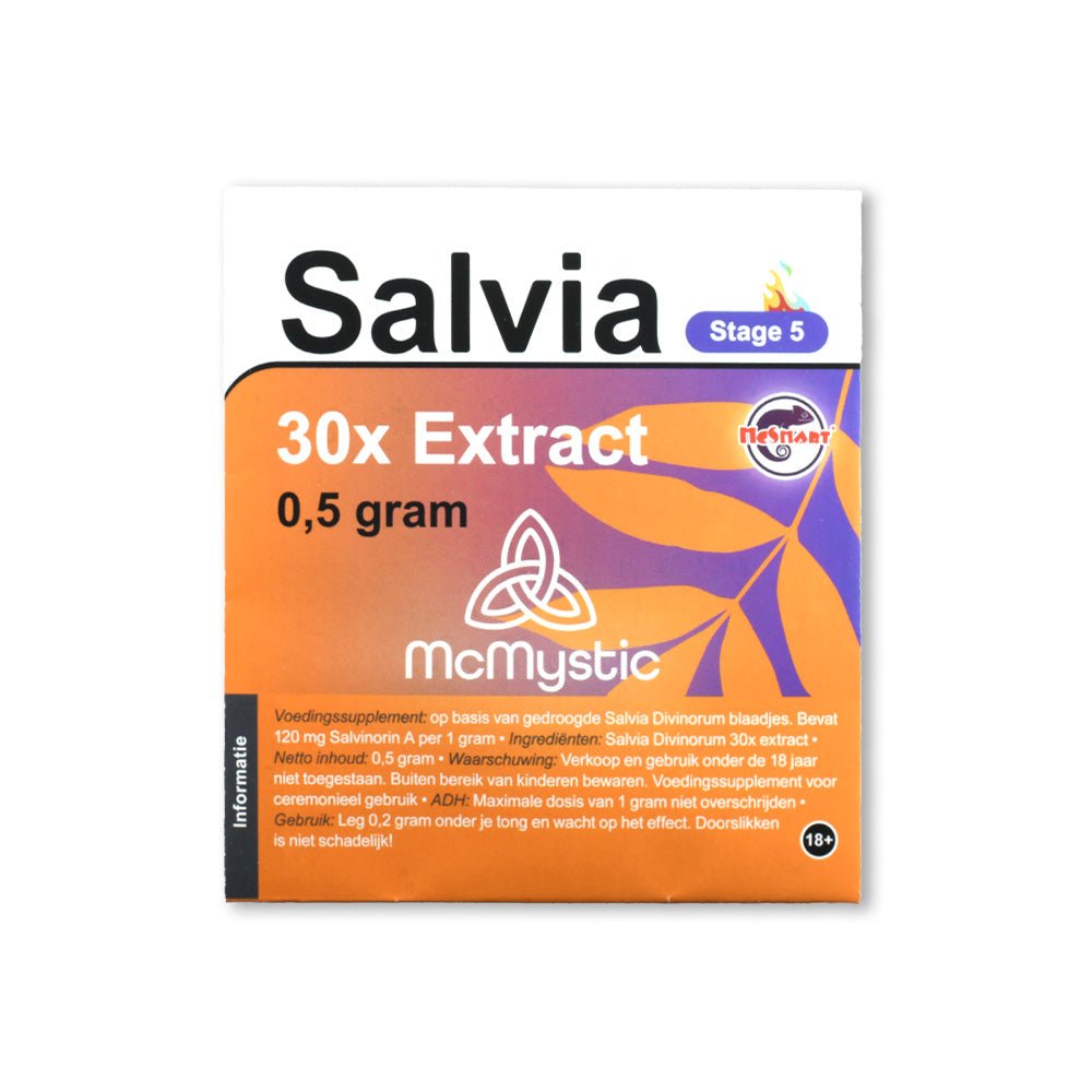 Salvia Mystic 30X Extract - 0,5 gram - 7SMART