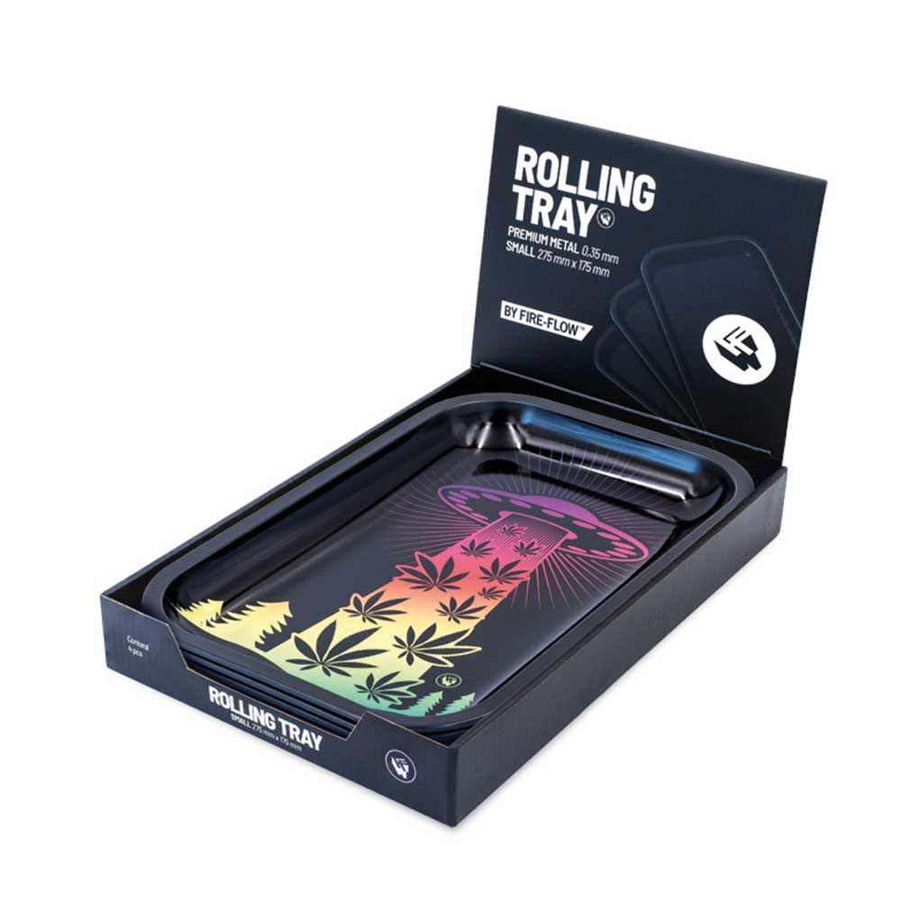 FIRE - FLOW™ Rolling Tray – UFO Gradient - 7SMART