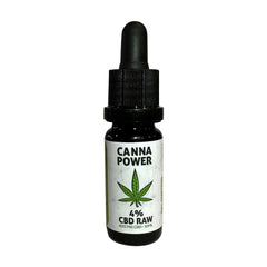 CannaPower 4 procent RAW CBD - 10 ml