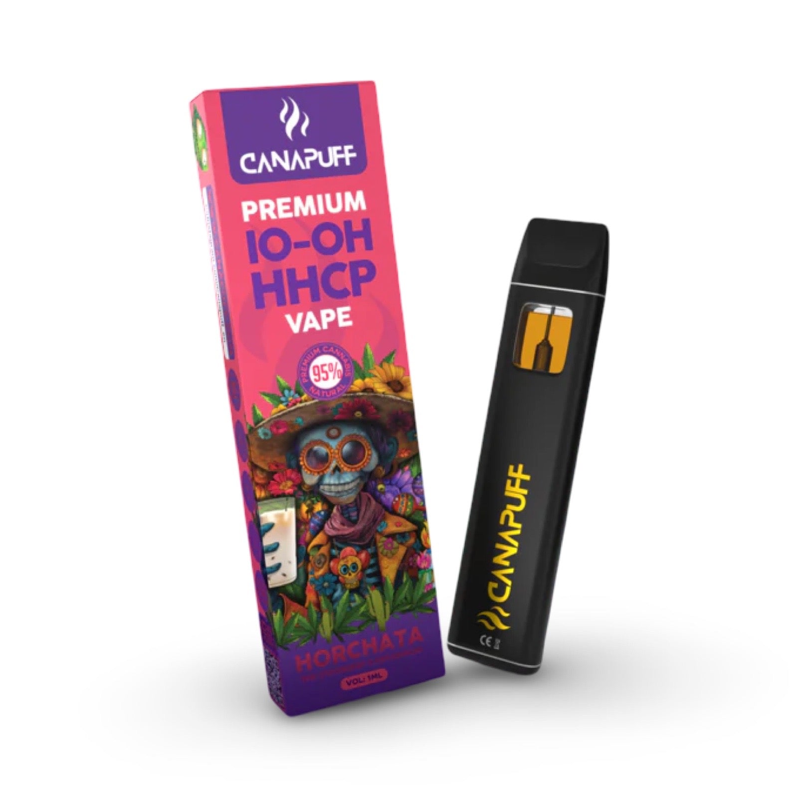 CanaPuff 10 - OH - HHCP Vape 1 ML – 950 mg Meerdere Soorten - 7SMART