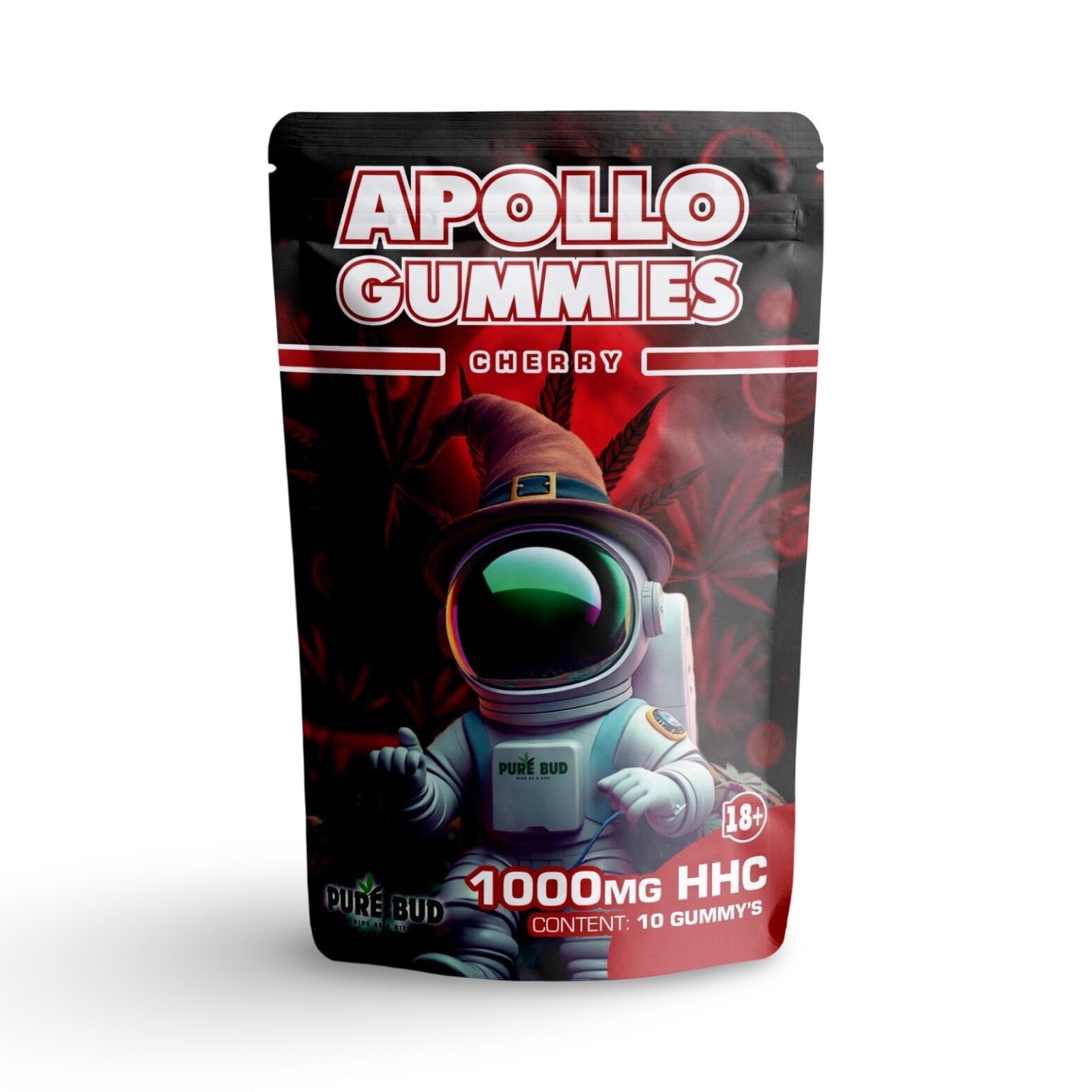Apollo HHC Gummies - 1000mg Totaal - Aardbei, Kersen, Blauwe Bosbessen (10 stuks) - 7SMART