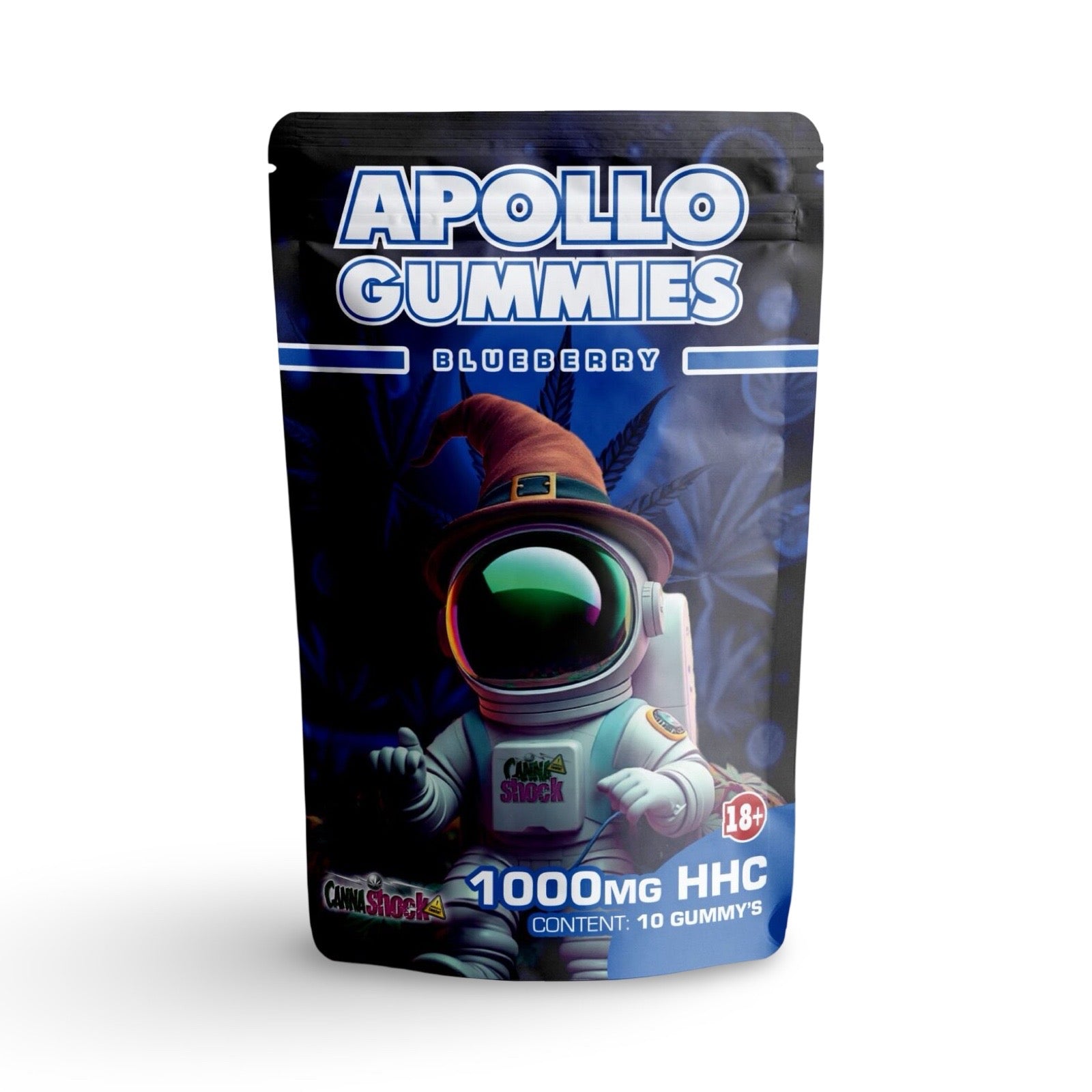 Apollo HHC Gummies - 1000mg Totaal - Aardbei, Kersen, Blauwe Bosbessen (10 stuks) - 7SMART