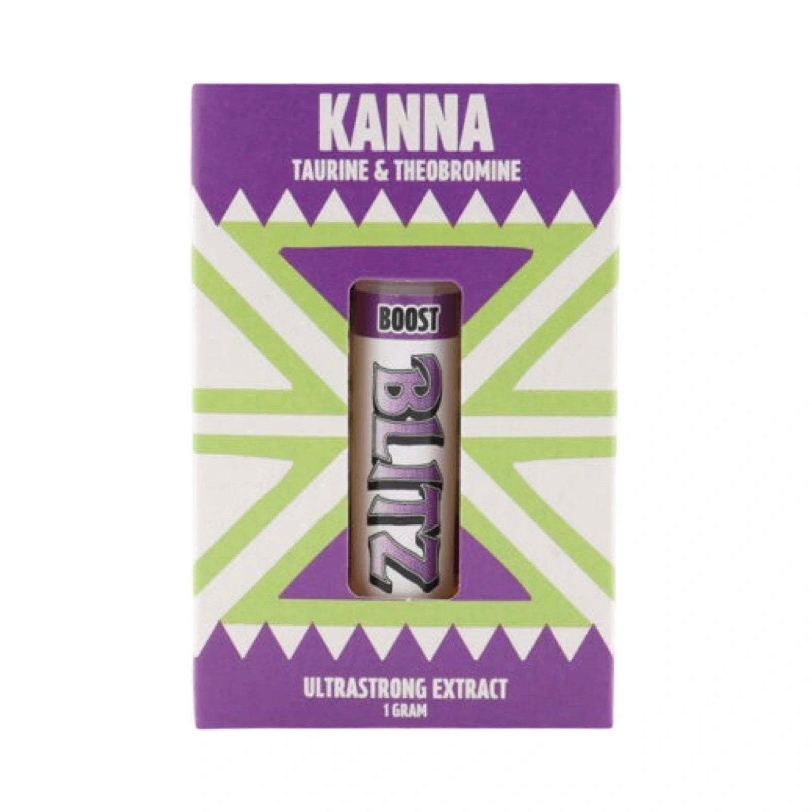 Kanna Blitz Boost – Taurine & Theobromine Extract voor Euforie en Zelfvertrouwen (1g) - 7SMART