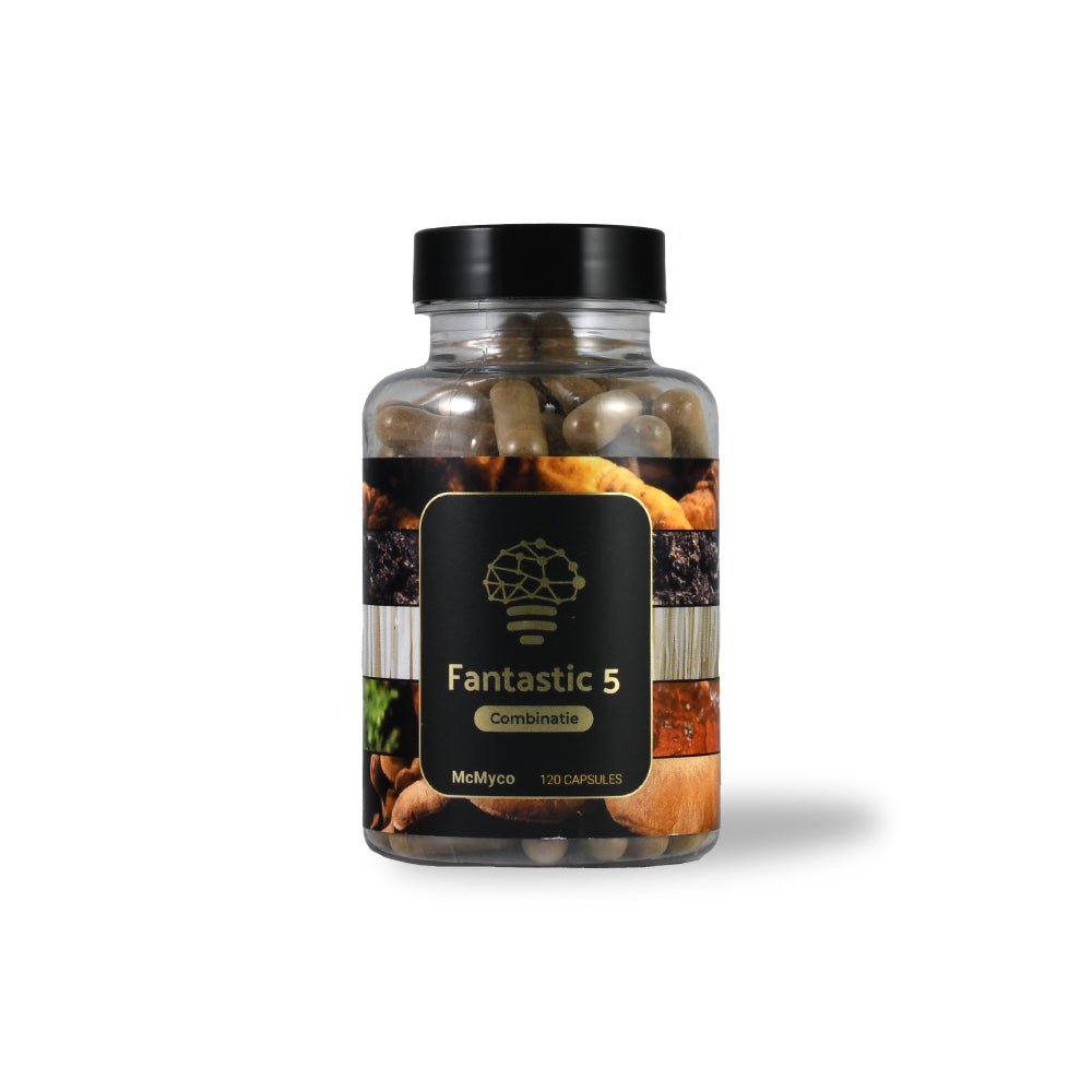 Fantastic 5 extract capsules - 120 stuks - 7SMART