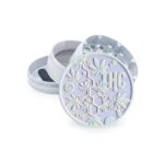 FIRE-FLOW™ Grinder – Icy Pearl THC Molecule (50mm) - Grinders kopen bij 7Smart