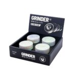 FIRE-FLOW™ Grinder – Icy Pearl 420 Girl (50mm) - Grinders kopen bij 7Smart