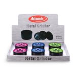 Atomic Stalen Grinder 3D Wietblad 50mm