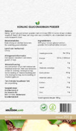 Konjac Glucomannan Poeder 250 gram - Kruiden kopen bij 7Smart