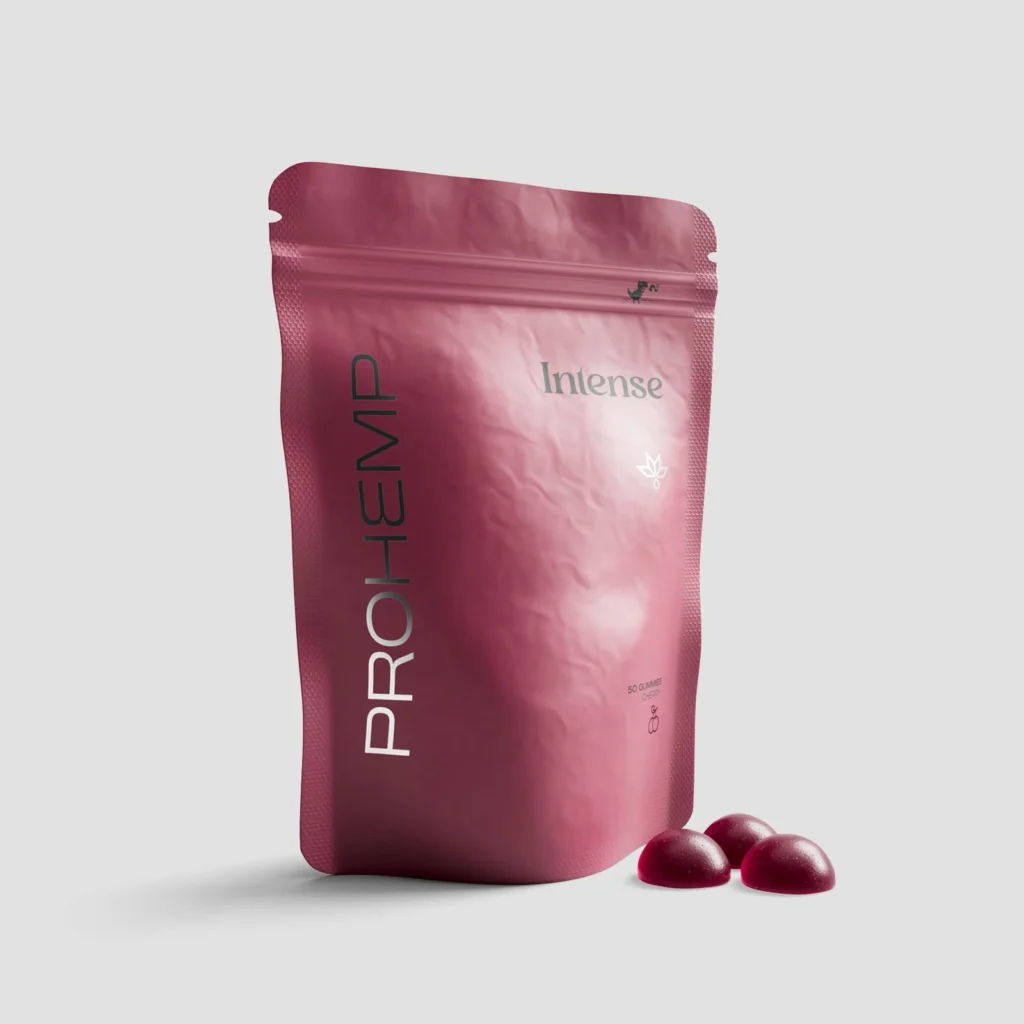 50x Intense THC Gummies Cherry - ProHemp edibles bij 7Smart Deventer