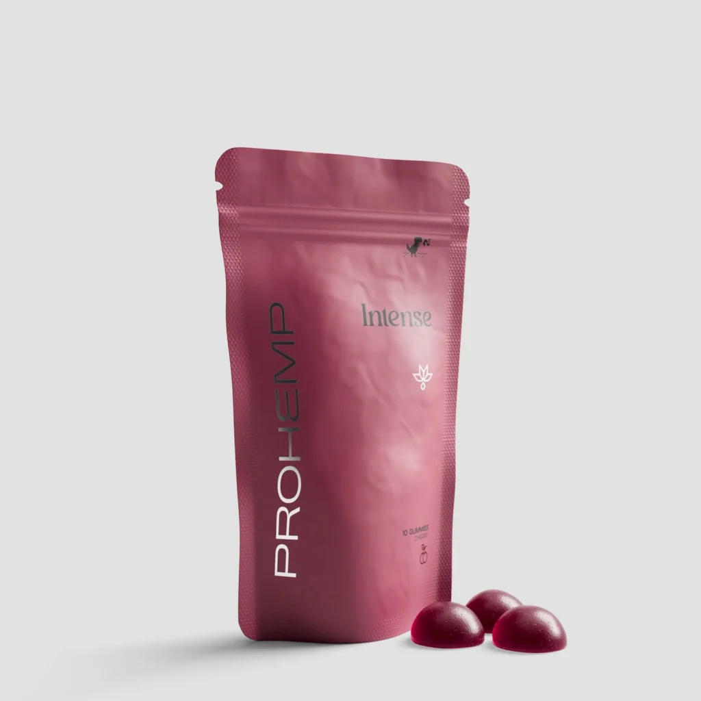 10x Intense THC Gummies Cherry - ProHemp edibles bij 7Smart Deventer