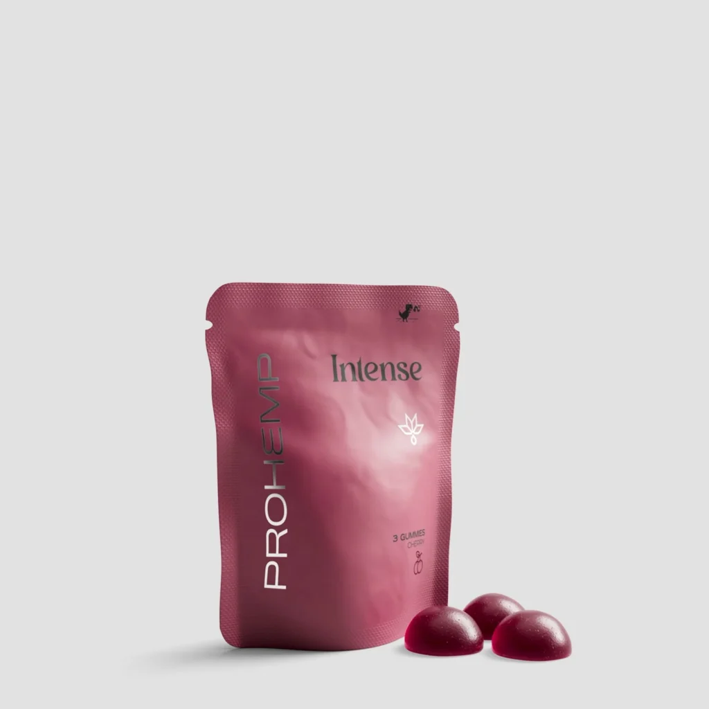 3x Intense THC Gummies Cherry - ProHemp edibles bij 7Smart Deventer