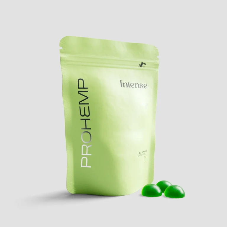 50x Intense THC Gummies Green Apple - ProHemp edibles bij 7Smart Deventer